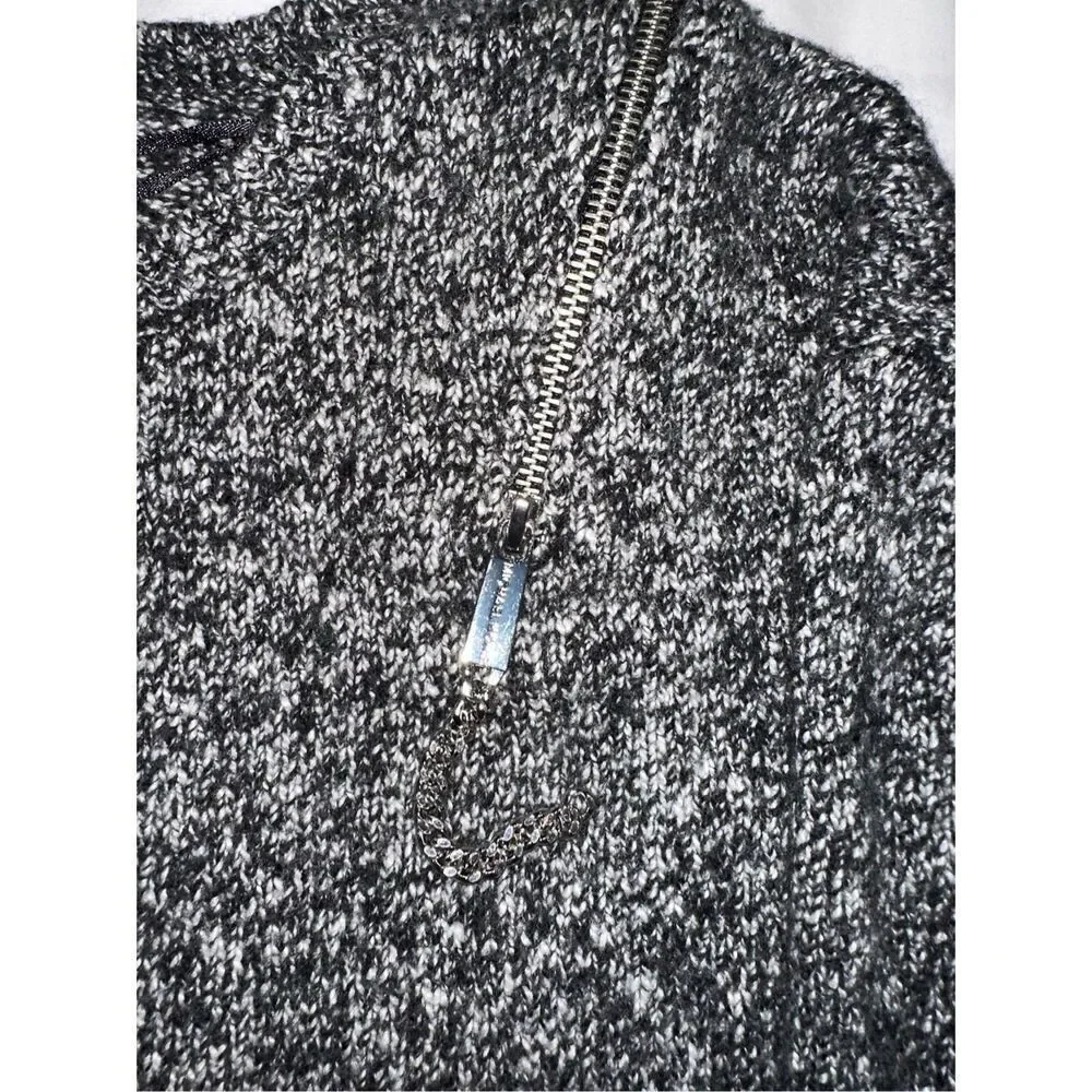 Michael Kors Gray Sweater Wool Polyester Blend size Large
